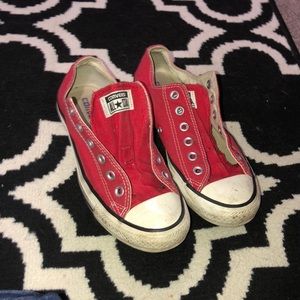 red low top converse